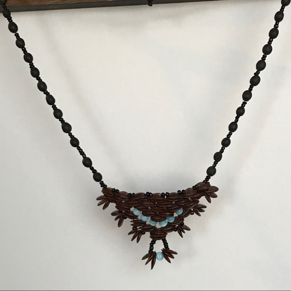 Hand beaded necklace